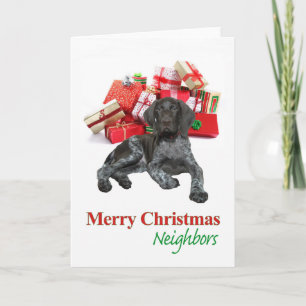 Glossy Grizzly Vecinos Feliz Navidad