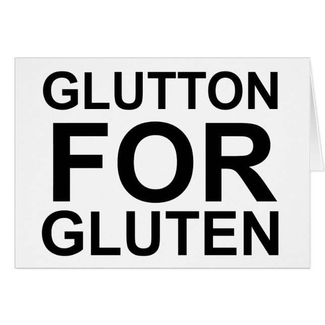 Glotón Del Gluten (Anverso (Horizontal))