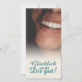 ¡Glücklich steht Dir gut!
