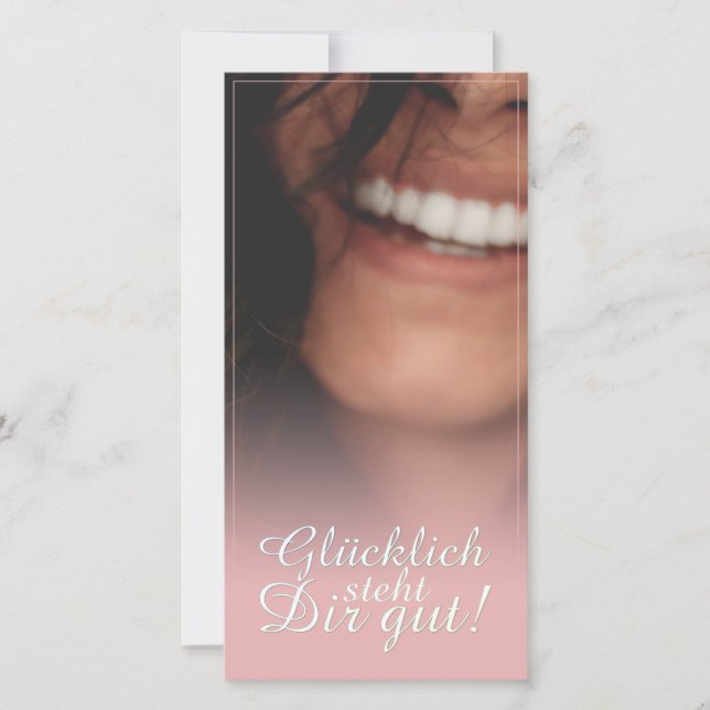 ¡Glücklich steht Dir gut! - Rosé (Anverso)