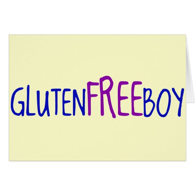 Gluten Free Boy (Anverso (Horizontal))