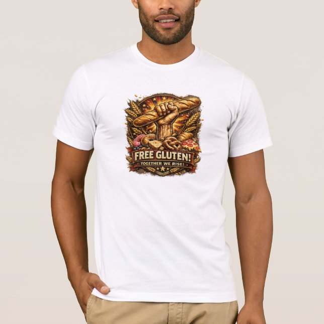 ¡Gluten Libre! - Camiseta del Ejército de Liberaci (Anverso)