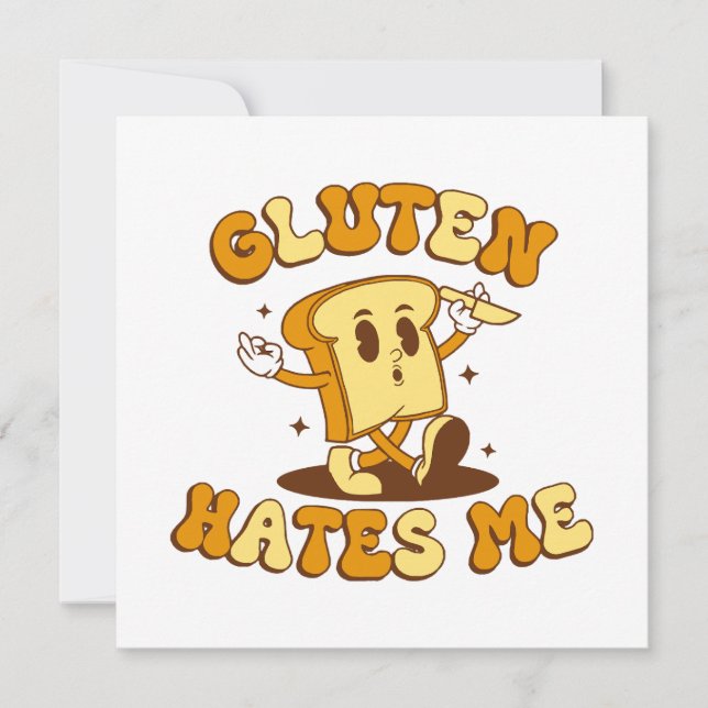 Gluten me odia (Anverso)