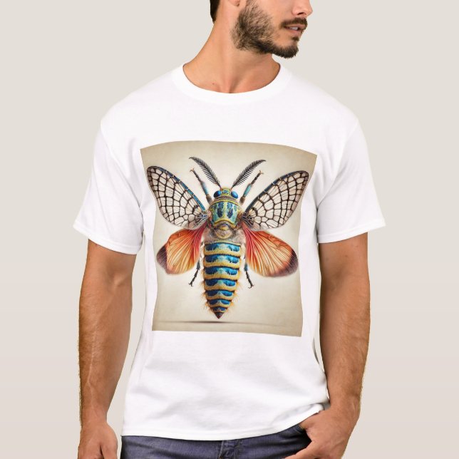 Gnoma Insect Top View 020924IREF246 - Watercolor (Anverso)