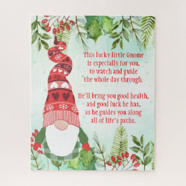 Gnome afortunado este puzzle de Gnome