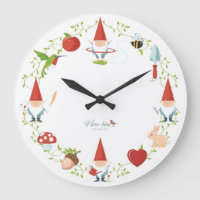 Gnome-body: relojes de pared