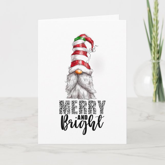 Gnome de navidad y brillo (Anverso)
