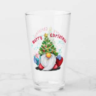 Gnome de navidades con vidrio de regalo - Personal