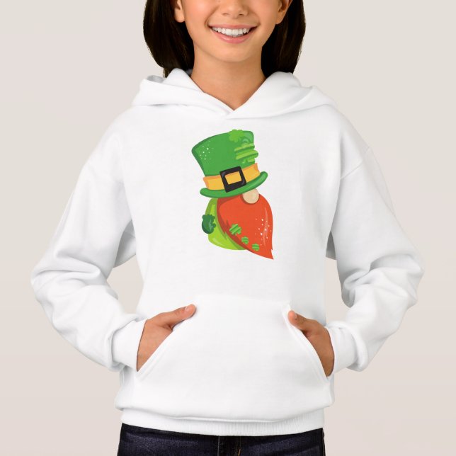 Gnome del Día de San Patricio, Gorra de Leprechaun (Anverso)