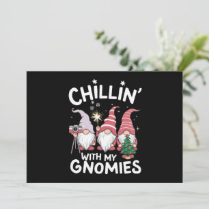 Gnome Familia Navidad Relajándome Con Mis Gnomies