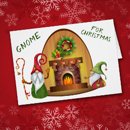 Gnome lindo para los Navidades en lugar de vacacio