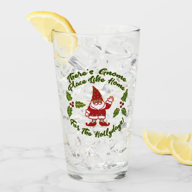 Gnome Place Like Home for Holidays! Software de re (Anverso (hielo))