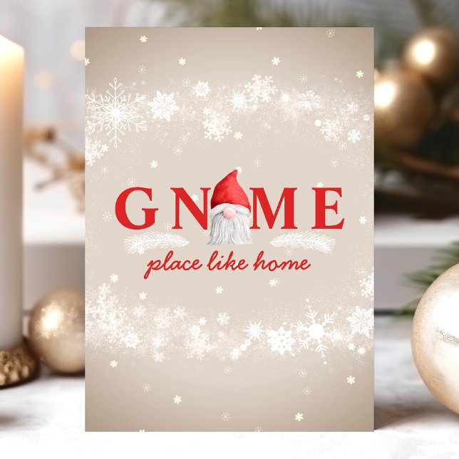 Gnome Place Like Home Navidad (Subido por el creador)