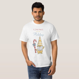 Gnome Por La Camiseta De Los Navidades De Festivid