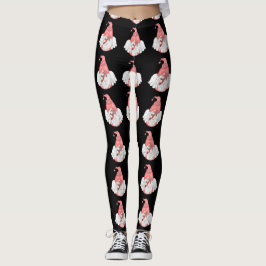 Gnome Sagittarius Astrology Rótulo Angel Leggings