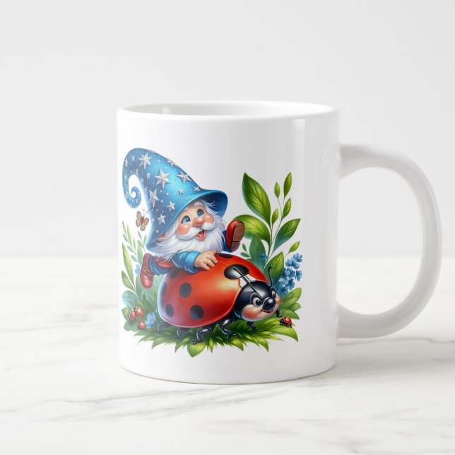 Gnome - taza de café extra grande (Derecha)