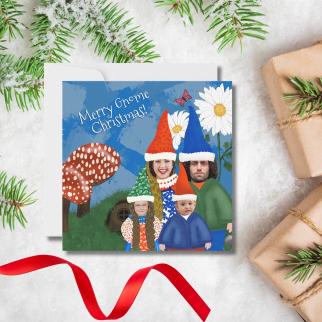 Gnome Tu Familia Feliz Navidad (Subido por el creador)