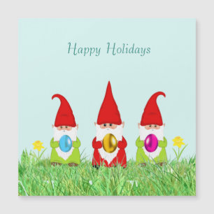 Gnomes de Cute con huevos de Pascua