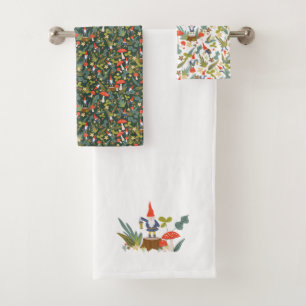 Gnomes y hongos de Woodland