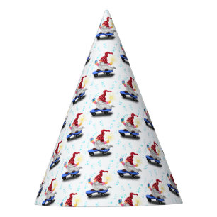 Gnomis navidades con Gorra de Fiesta de papel rega