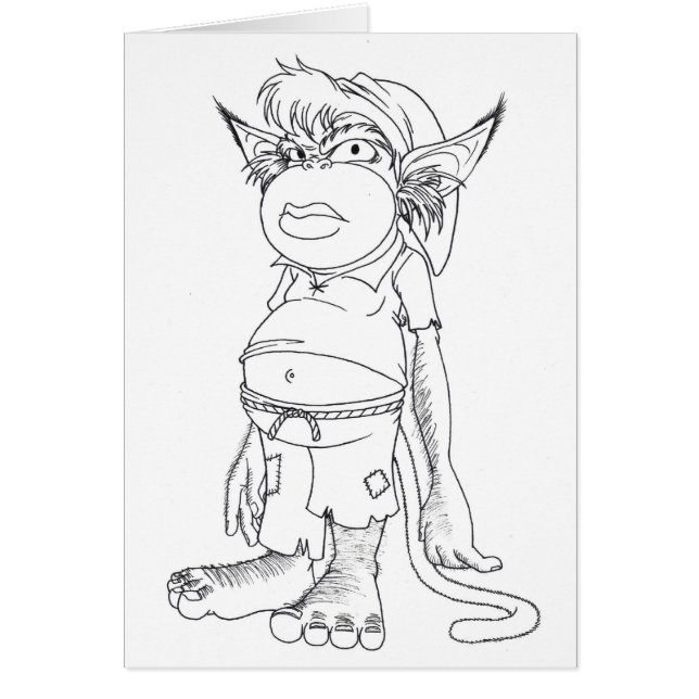 Gnomo del mono (Frente)