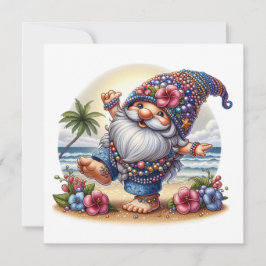 Gnomo Precioso de la Playa - Invitación al Tema