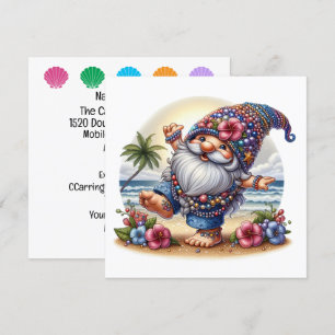 Gnomo Precioso de la Playa - Invitación del Tema