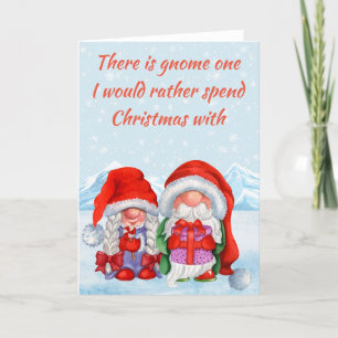 Gnomo uno Prefiere pasar la Navidad