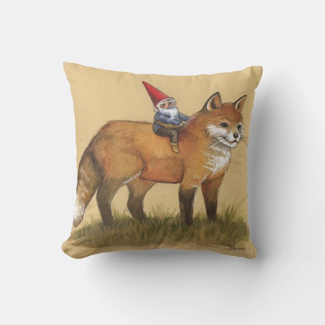 Gnomo y almohada del Fox (Anverso)