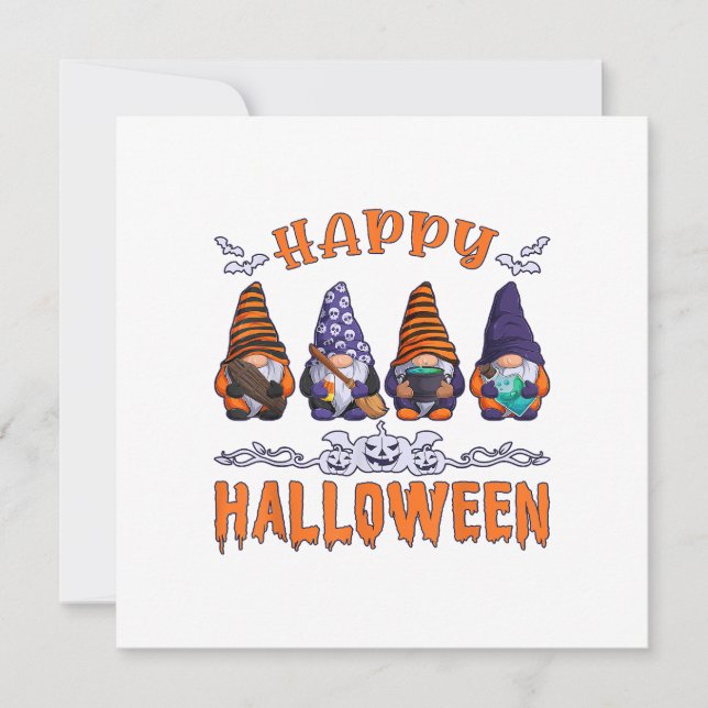 Gnomos de Halloween (Anverso)