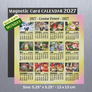 Gnomos Divertidos Calendario de Fotos Personalizad