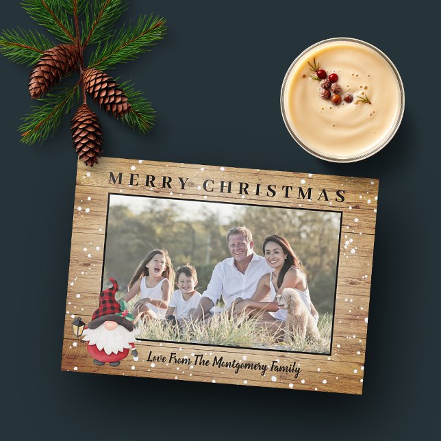 Gnomos Leñadores Rústicos Navidad Foto (Subido por el creador)