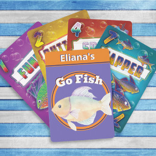 Go Fish Fun Bright Kids juego de cartas para niños
