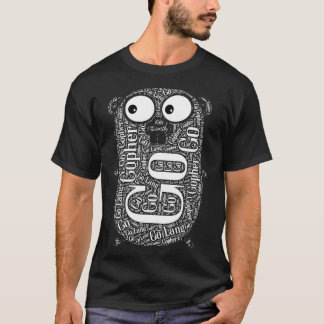 Go Golang Gopher Programando camiseta clásica