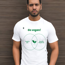Go Vegan: Haz una declaración con esta camiseta ne