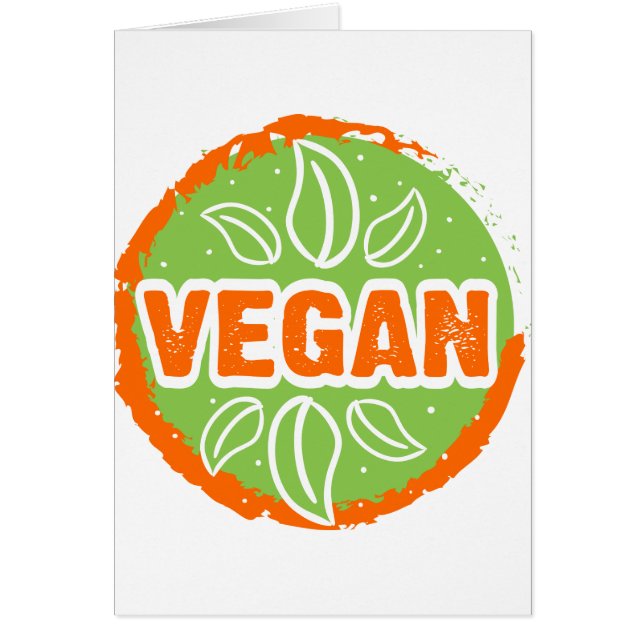 Go Vegan, vegano, vegetariano, (Frente)