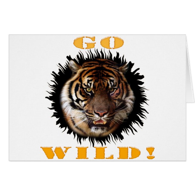Go Wild Tiger (Anverso (Horizontal))