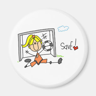 Goalie Hace El Imán Save