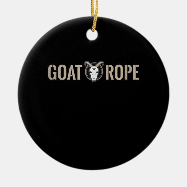 Goat Rope Decoración de cabra Regalo de cabra (Frente)