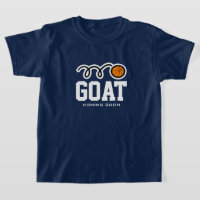 GOAT viene pronto graciosa camiseta de baloncesto 
