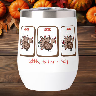 Gobble, Gather & Mahj Día de Acción de Gracias Pav