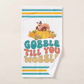 Gobble hasta que tambalee el día de Acción de Grac