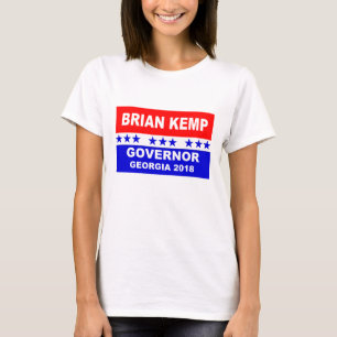 Gobernador Georgia de Brian Kemp 2018 camisetas