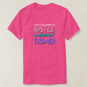 Gobierno hostil toma camiseta