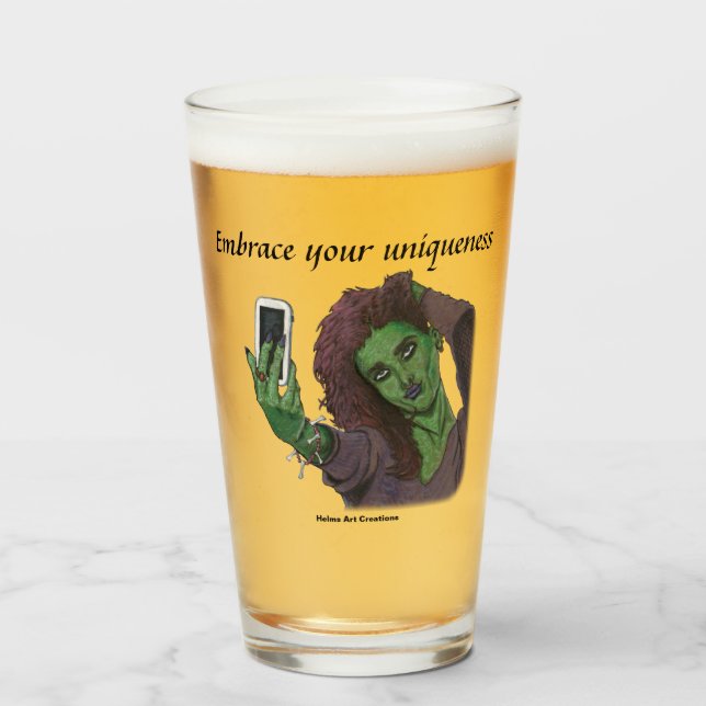 Goblin Chica Teléfono Selfie Fantasía Vidrio para  (Anverso (lleno))