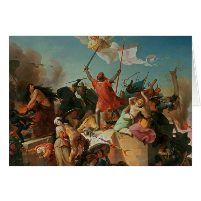 Godfrey de Bouillon, cruzado francés (Anverso (Horizontal))