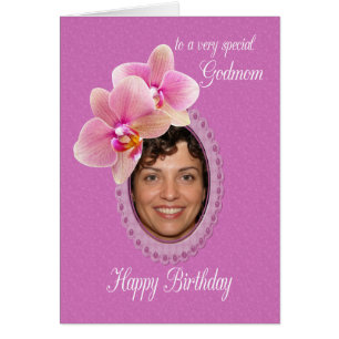 Godmom Special Birthday Wings Orchids