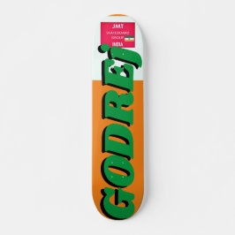 GODREJ JMT INDIA 7 3/4" cubierta para skateboard