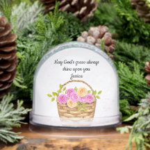 God's Grace Snow Globe