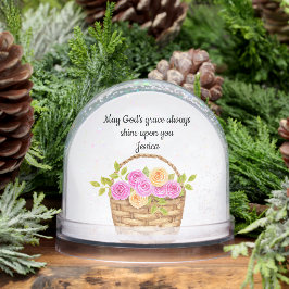 God's Grace Snow Globe